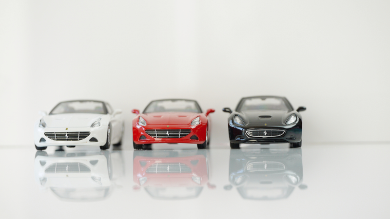 Illustration for article titled Kyosho Ferrari 10 1/64 #72 - Project Prancing Horse #72 - 2014 Ferrari California T